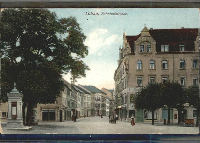 Loebau Sachsen Löbau Bahnhofstrasse