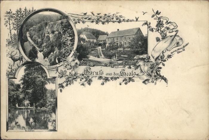 Loebau Sachsen Löbau [Stempelabschlag] Scala Hirsch