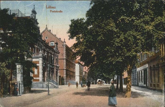 Loebau Sachsen Löbau Poststrasse