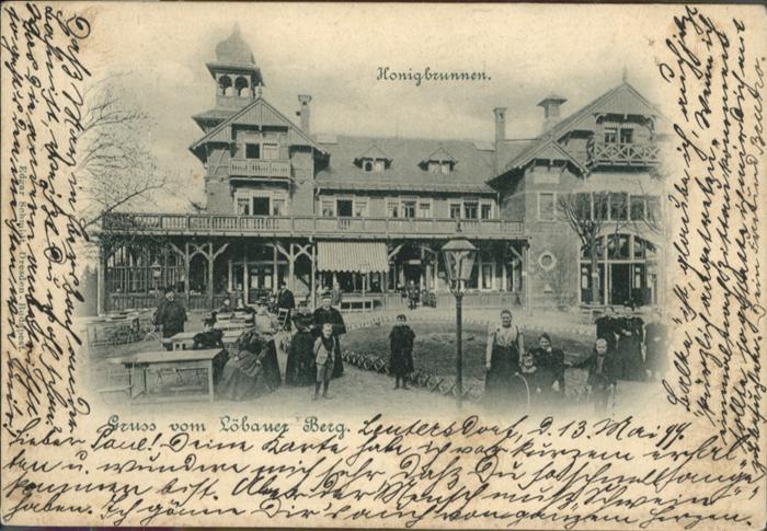 Loebau Sachsen Löbau Löbauer Berg Honigbrunnen x