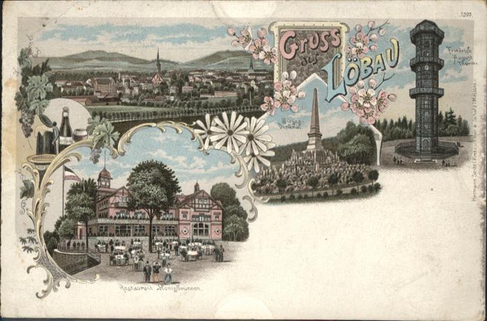 Loebau Sachsen Löbau Friedrich August Turm Restaurant