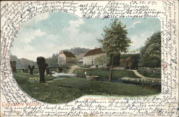 Loebau Sachsen Löbau Gemauerte Mühle x