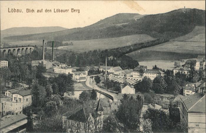 Loebau Sachsen Löbau Löbauer Berg Viadukt *