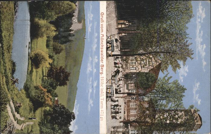 Bautzen Sachsen Moenchswalder Berg Teich