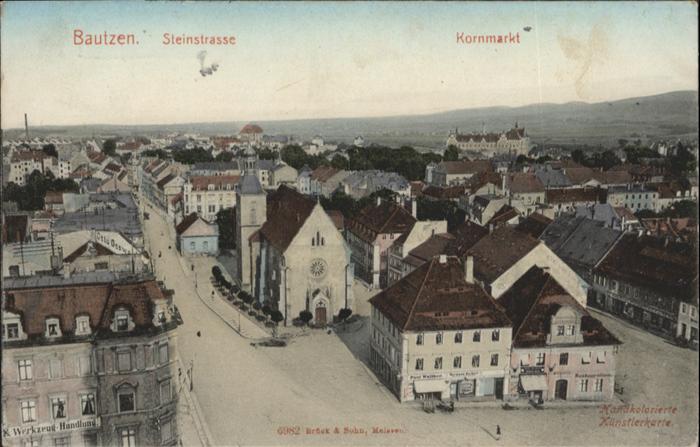 Bautzen Kornmarkt Steinstrasse