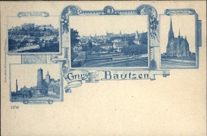 Bautzen Schloss Ortenburg Alte Wasserkunst Mari