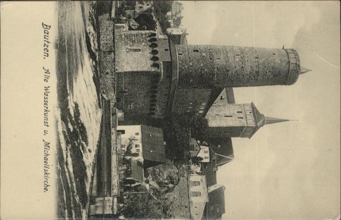Bautzen Sachsen Alte Wasserkunst Michaelis Kirche