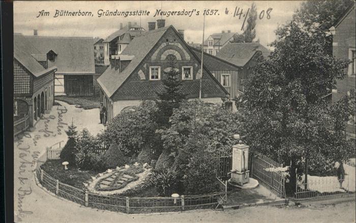 Neugersdorf Sachsen Büttnerborn Gründungsstätte x