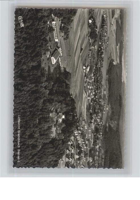 Gladenbach Hessen Fliegeraufnahme