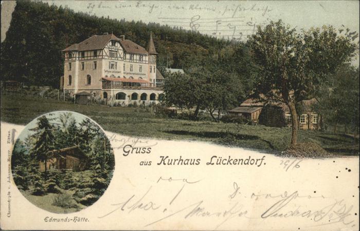 Lueckendorf urhaus Edmunds Hütte x