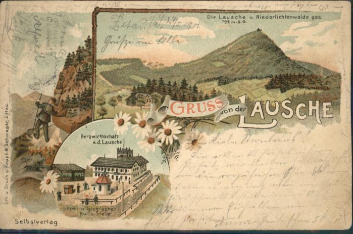 Zittau Lausche Berggasthaus Lausche