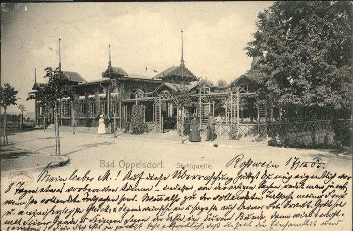 Bad Oppelsdorf Opolno Zdroj Bad_Oppelsdorf Stahlquelle