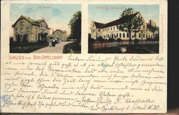 Bad Oppelsdorf Opolno Zdroj Bad_Oppelsdorf Kaiserbad Hotel Bad Oppe