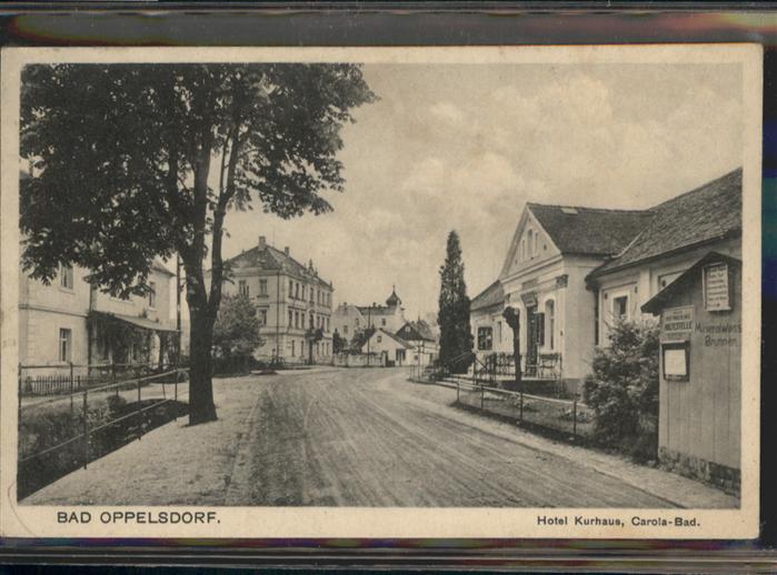 Bad Oppelsdorf Opolno Zdroj Bad_Oppelsdorf Hotel Kurhaus Carolabad