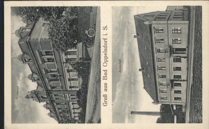 Bad Oppelsdorf Opolno Zdroj Bad_Oppelsdorf Annenbad Annenhof