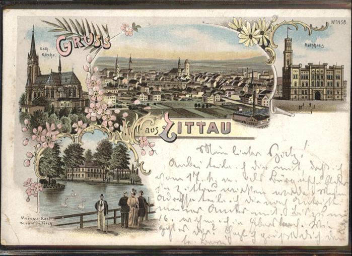 Zittau Kirche Rathaus