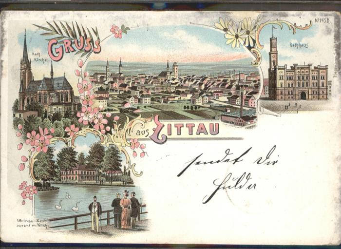 Zittau Kirche Rathaus