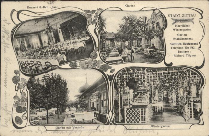 Zittau Restaurant Garten Veranda
