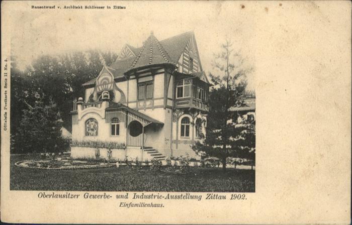 Zittau Oberlausitzer Gewerbeausstellung Einfam
