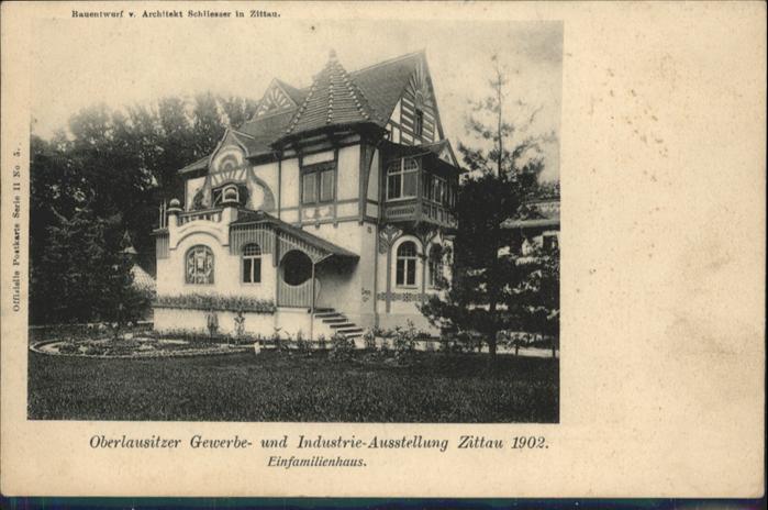 Zittau Oberlausitzer Gewerbeausstellung Einfam