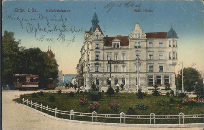 Zittau Bahnhofstrasse Hotel Hütter