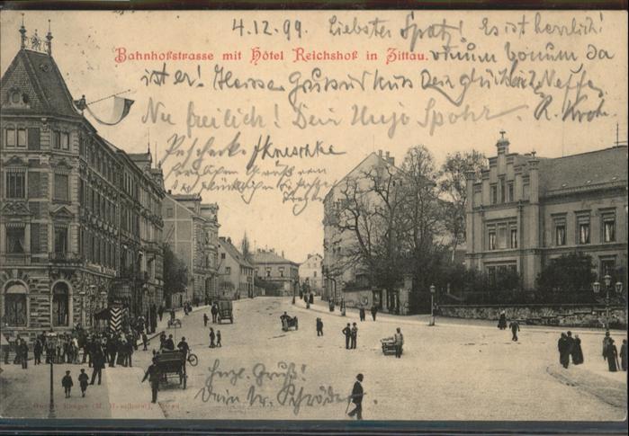 Zittau Bahnhofstrasse Hotel Reichshof