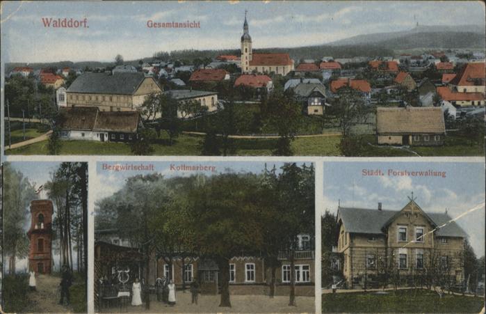 Walddorf Wirtschaft Kottmarberg Forstverwaltung