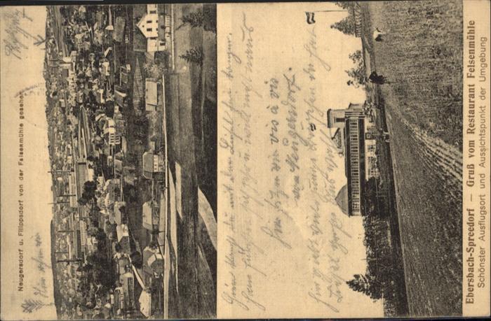 Neugersdorf Sachsen Ebersbach Spreedorf Restaurant Felsenmü