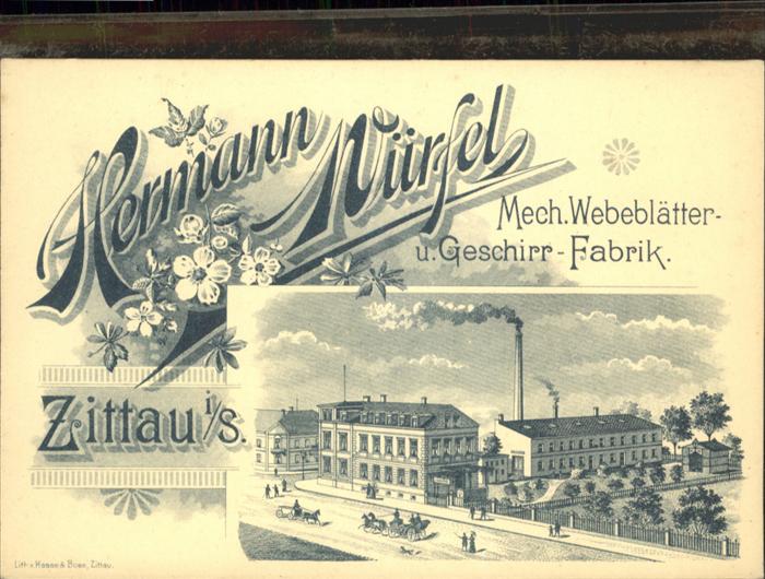 Zittau Hermann Würfel Geschirrfabrik