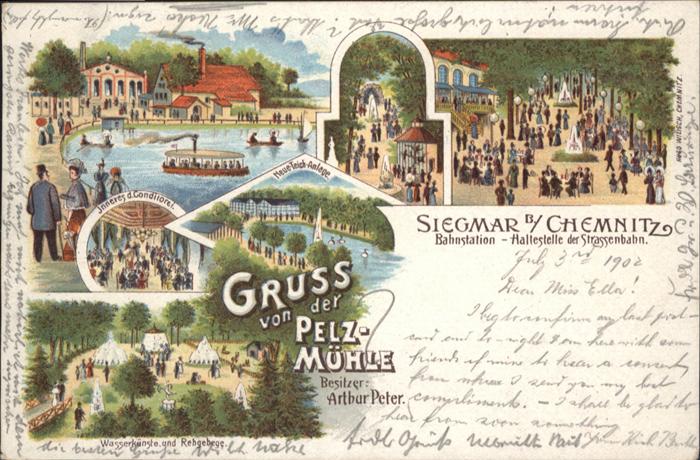 Siegmar-Schoenau ei Chemnitz Teich Wasserkünste Rehgeheg