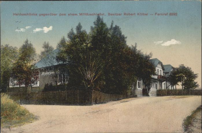 CHEMNITZ Sachsen [Stempelabschlag] Heideschaenke