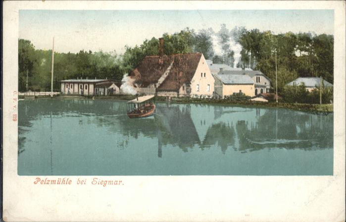 Siegmar-Schoenau elzmühle Boot *