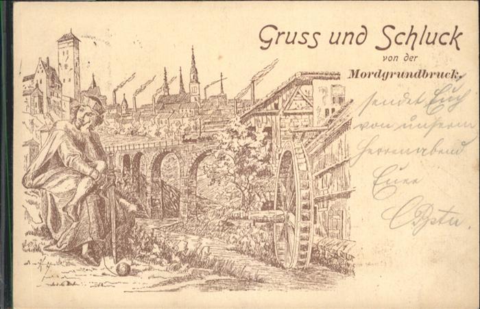 Chemnitz [Stempelabschlag] Mordgrundbruck