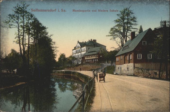 Seifhennersdorf Mandau Niedere Schule