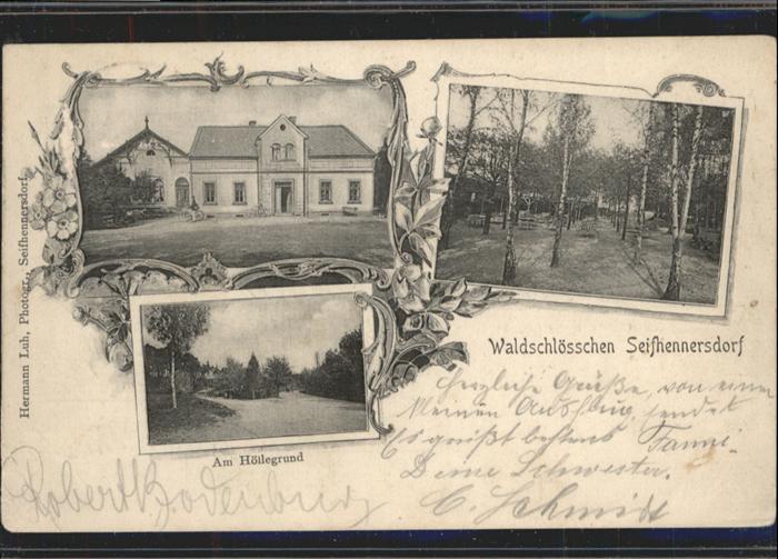 Seifhennersdorf Waldschlösschen Höllegrund x