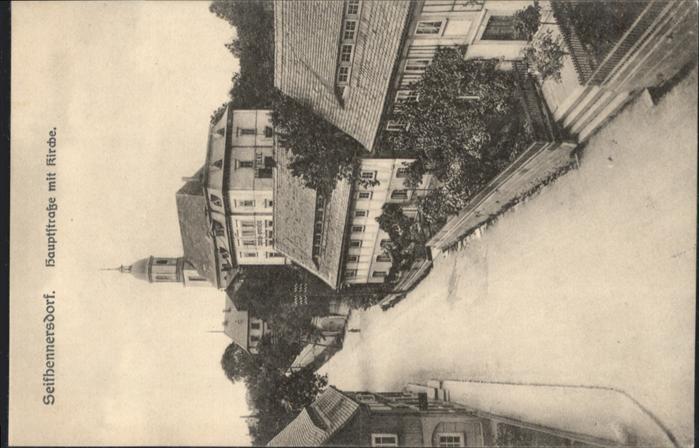 Seifhennersdorf Hauptstrasse Kirche