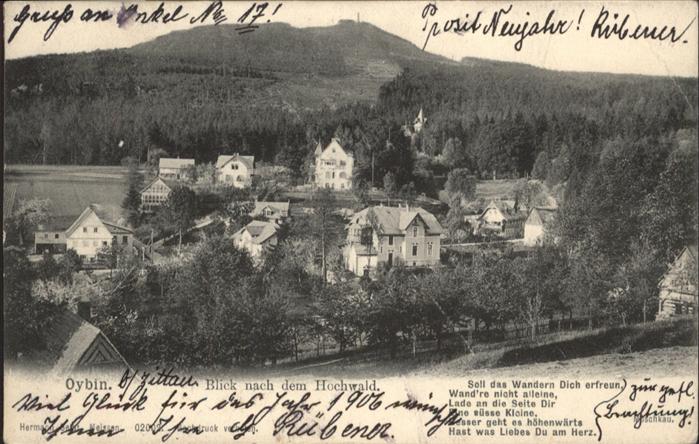 Oybin Sachsen Hochwald