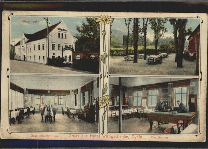 Oybin Hotel Wittigschenke Töpfer Pferdeberg