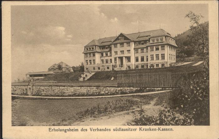 Jonsdorf Erholungsheim Südlausitzer Kranken Kass