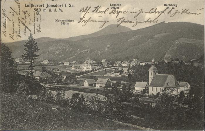 Jonsdorf Lausche Buchberg Nonnenfelsen