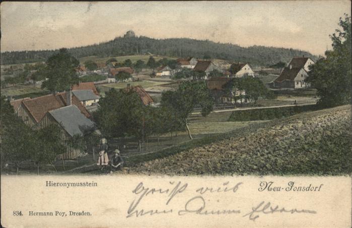 Neu-Jonsdorf Hieronymusstein