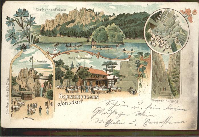 Jonsdorf Berg Restaurant Nonnenfelsen