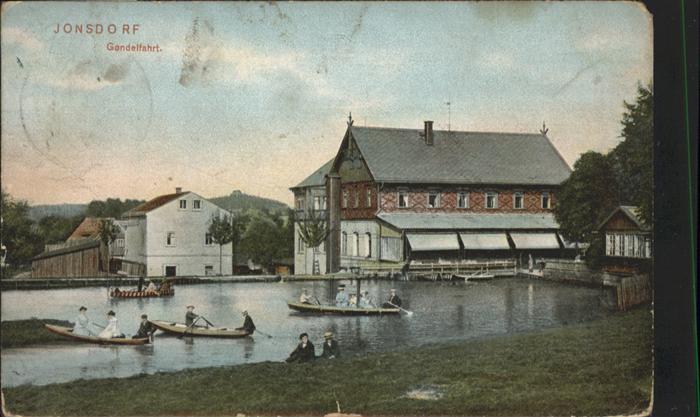 Jonsdorf Gondelfahrt Boot