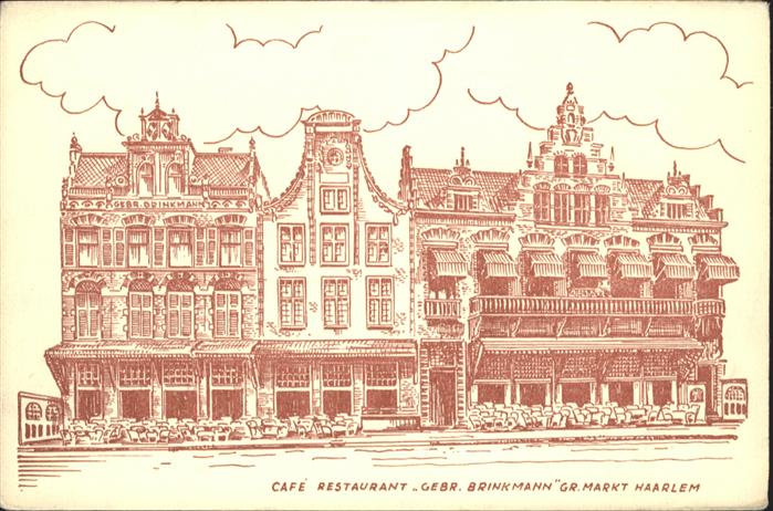 Haarlem Cafe Restaurant Brinkmann