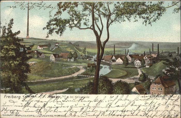 Freiberg Sachsen Esse bei Halsbrücke