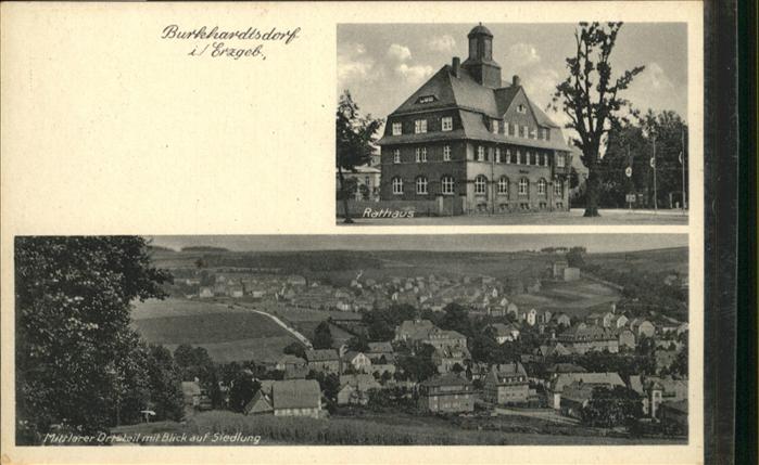 Burkhardtsdorf Rathaus Siedlung