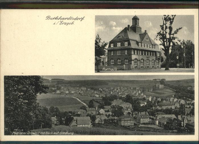 Burkhardtsdorf Rathaus Siedlung