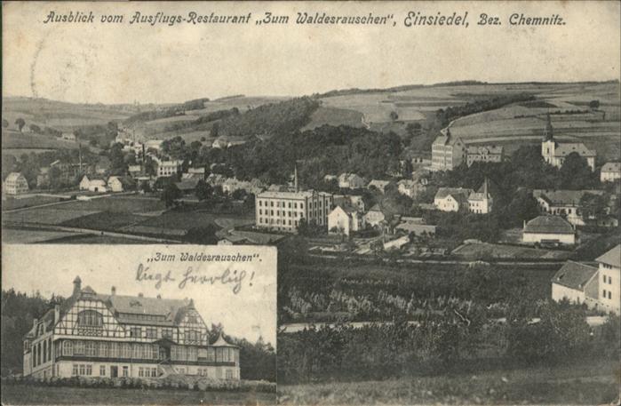 Einsiedel Chemnitz  Restaurant Zum Waldesrauschen