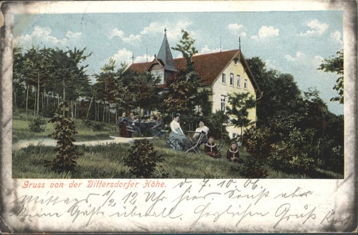 Dittersdorf Amtsberg Dittersdorfer Höhe