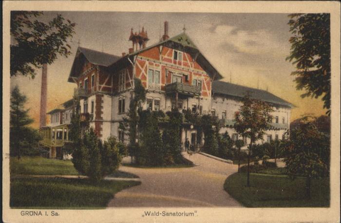 Gruena Sachsen Grüna_Chemnitz Wald-Sanatorium